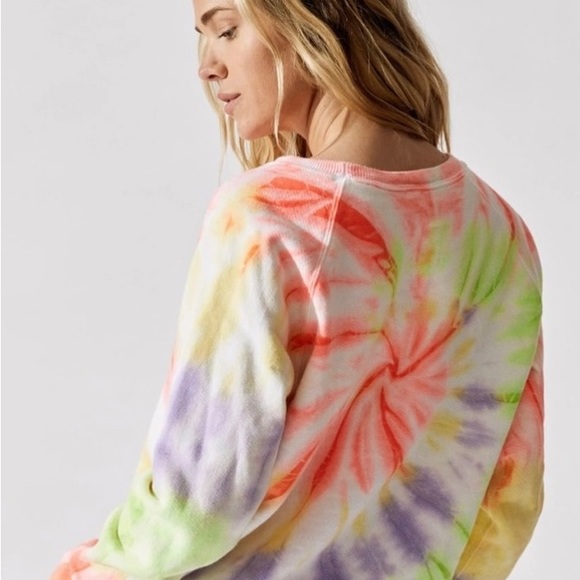 NWOT Hanes\ x re/done x-small tie dye sweatshirt - Picture 6 of 6